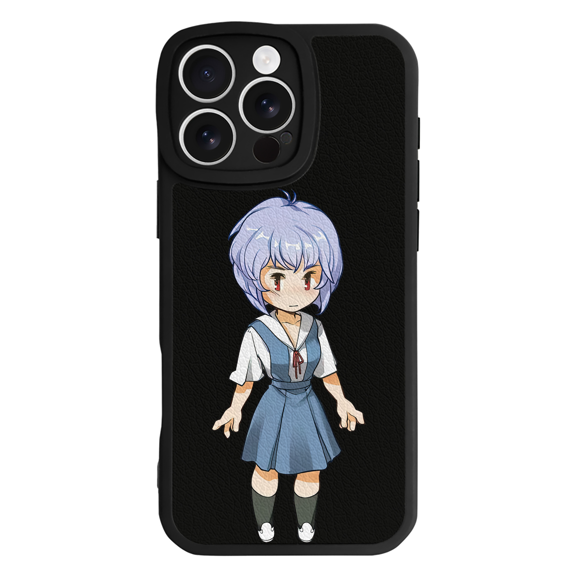 （画像用） EVA 新世紀エヴァンゲリオン 【iPhone 16シリーズ対応】シリコンスマホケース（レザー調） 材質：シリコン